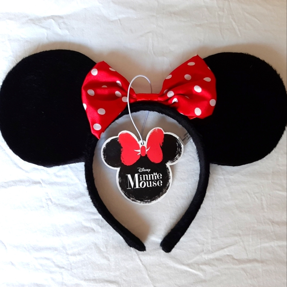*NEW* Minnie Mouse Ears- Classic red bow